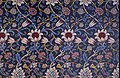 Tela estampada con diseño de William Morris, 1883.