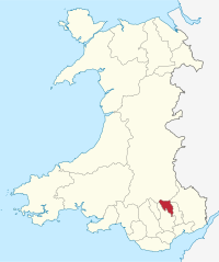 Blaenau Gwent tī Ui-le̍k-sū ê ūi-tì ê uī-tì