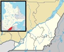 Frampton is located in Southern Quebec