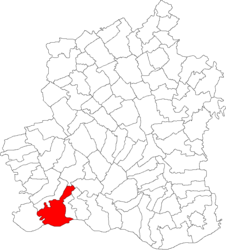 Location in Teleorman County