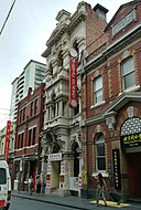 The Sum Kum Lee building, built in 1887, currently tenanted by the dumpling house Shanghai Village