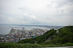 View of Wakkanai from Wakkanai Park