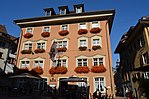 Vorderfassade des Restaurants Paradies