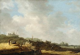 Paysage de dune (1630-1635), de Jan van Goyen.