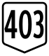 Route 403 shield