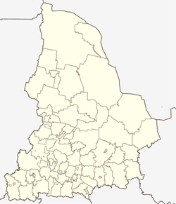 Jekaterinburg ligger i Sverdlovsk oblast