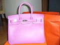 A Birkin bag