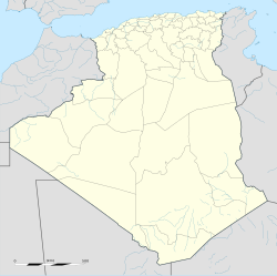 Tindouf trên bản đồ Algérie