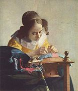 La Dentellière (1669-1671), de Johannes Vermeer.