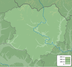 Berestyn is located in Kharkiv Oblast