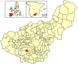 Villamena – Mappa