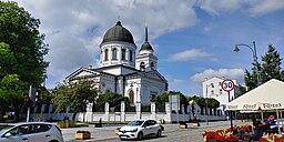 Sankt Nikolaus katedral i augusti 2022.