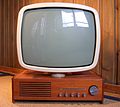 Designerski, szwedzki telewizor Lumavision LT 104 z 1959