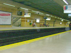 Andén de la estación