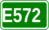 Route européenne 572