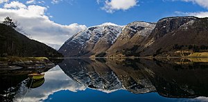 Ulvikfjord, ein Seitenarm des Hardangerfjords