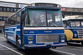 Volvo B58 från sent 1970-tal, levererad till Bergen-Hardanger Billag