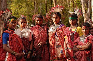 Young Baiga women