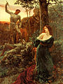 Chivalry, von Frank Bernard Dicksee, 1885