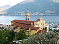 Sankturarium Madonna del Sasso w Locarno