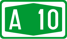 Motorway-A10-Hex-Green.svg