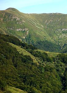 Da Plomb du Cantal is da hechste Beag im Département