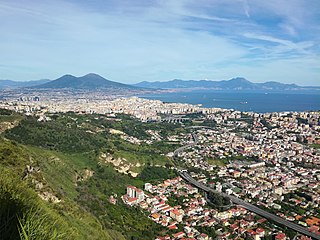 Veduta da u parcu urbanu di i Camaldoli