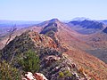 La chaîne ouest des monts MacDonnell près de Glen Helen