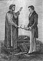 Image 2Joseph Smith receiving the Golden Plates (from History of the Latter Day Saint movement)