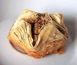 Baklava pisztáciával