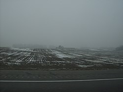 Farmland in northeastern Jackson Township