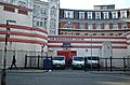 One entrance to Goodge Street deep level shelter