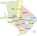 District map of Manila