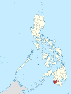 Vị trí Sultan Kudarat tại Philippines