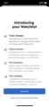 The onboarding screen for Watchlist