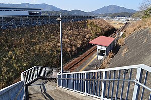 工業團地站全景(2018年2月17日)