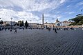 Piazza del Popolo et son obélisque