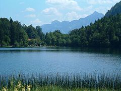 Blick über den Alatsee Richtung Osten