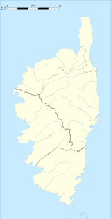 Moïta trên bản đồ Corsica