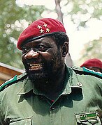 Jonas Savimbi president for Den demokratiske folkerepublikken Angola (1975–2002)