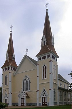 St. John the Baptist Church, erected in 1892