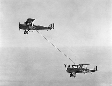 The first aerial refueling