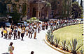 Marcha de alumnos en 1973.