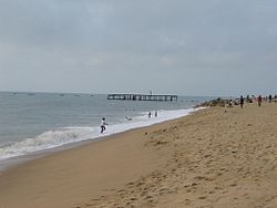 Am Strand von Sumbe