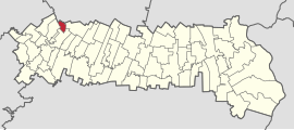 Location in Ialomița County