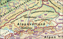 Haupteinheitengruppen Alpenvorland und Alpen.png