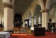 Interieur van de Sint-Vaastkerk