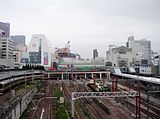 バスタ新宿着工前の新宿駅南口（2005年5月撮影）