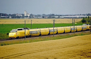 TGV postal (Vollzug aus zwei Halbzügen)