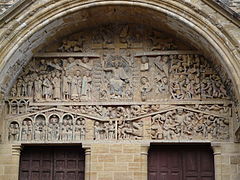 El tímpano de Sainte-Foy de Conques